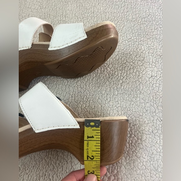 DANSKO SOPHIE WHITE SANDALS SIZE 40 or 9.5 10 - Picture 9 of 9